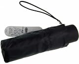 Ladies Tiny Totes Black Lightweight Folding Umbrella