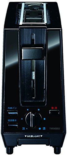 TWINBIRD ミラー ポップアップトースター(ブラック) TS-4424B TWINBIRD ミラー ポップアップトースター(ブラック) TS-4424B