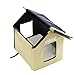 Milliard Portable Heated Outdoor Pet House, 22 x 18 x 17