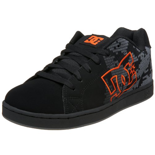 DC Men's Character Skate Shoe,Black/DC Print,10.5 M