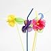 Fun Express - Hibiscus Flower Straws for Summer - Party Supplies - Drinkware - Straws - Summer - 12 Pieces