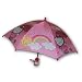 Hello Kitty Child Sized Collapsible Umbrella with Figure Handle