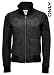 Only Beastie Leather Jacket Farbe: fungi black