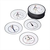 4 Piece The Girls Dessert Plates - Style 35770