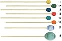 Mike Balter Rattan Marimba Mallets, 14