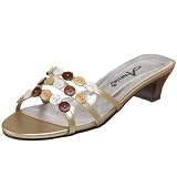Annie Shoes Womens Leana Low Heel Slide