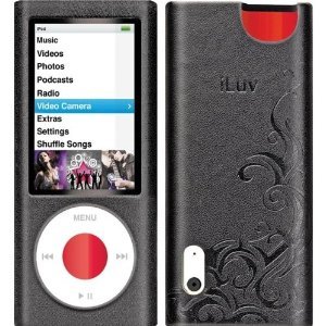 iLuv Leather Case for iPod nano 5G (Black)