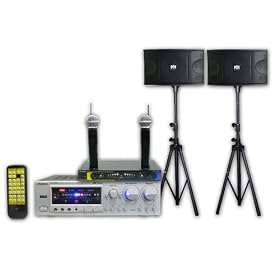 Acesonic AM-888 500W Mixing Amplifier + BMB CS-450V Karaoke Speaker Package