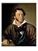 Portrait of Alexander Pushkin (1799-1837) Art Giclee Poster Print by Vasili Andreevich Tropinin, 18x24