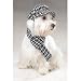 MEDIUM - BLACK - Houndstooth Hat and Scarf Sets