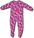 Calvin Klein "Colorful Hearts" Footed Blanket Sleeper for Toddler Girls - ON SALE