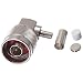 5pack N Male Right Angle Crimp Connector for RG58LMR-195RG142 Type cable Ships from USA