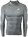JustOneStyle Men's Take Five Skin Compression Base Layer Running Shirt