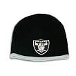 Reebok Oakland Raiders NFL Knit Hat Beanie Silver Tip
