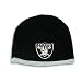 Reebok Oakland Raiders NFL Knit Hat Beanie Silver Tip