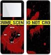 Crime Scene Black - Apple iPod nano 1G (1st Generation) 1GB/ 2GB/ 4GB Protector Skin Decals - Faceplate Stickers