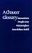 A Chaucer Glossary
