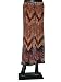 Red Maroon Orange Belly Dance Crape Chic Gypsy India Skirt Boho