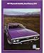1971 PLYMOUTH GTX ROAD RUNNER SATELITTE Sales Brochure