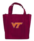 VT Logo Virginia Tech Hokies Reusable Grocery or Shopping Bags ECO EARTH FRIENDLY GREEN Totes RE USABLE