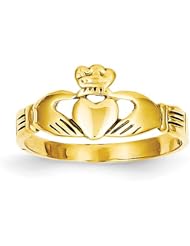 14k Baby Claddagh Ring