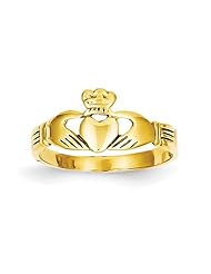 Gold and Watches 14k Baby Claddagh Ring