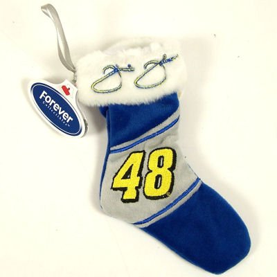 Buy JIMMIE JOHNSON OFFICIAL 8 MINI CHRISTMAS STOCKING ONAMENT by Forever Collectibles