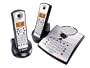 Uniden TRU5885-2 5.8 GHz Cordless Phone with Caller ID, Answering System, and Dual Handsets