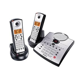 Uniden TRU5885-2 5.8 GHz Cordless Phone with Caller ID, Answering System, and Dual Handsets