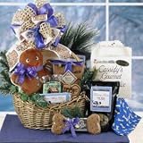Gingerbread Holiday Gift Basket for Dogs : Basket Theme GET WELL SOON