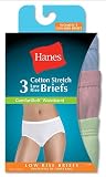 Hanes Womens Comfortsoft Waisband Low Rise Briefs