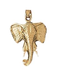 CleverEves 14K Gold Pendant Elephant 5.2 - Gram(s)