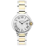Cartier Midsize W69008Z3 Ballon Bleu Stainless Steel and 18K Gold Watch by Cartier