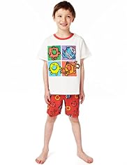 Pure Cotton Mr. Men™ Short Pyjamas