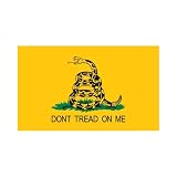 Gadsden 3ftx5ft Polyester flag