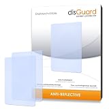 2 x disGuard Anti-Reflective Displayschutzfolie f�r Garmin Oregon 450t / 450-t - Displayschutz "antireflektierend" - PREMIUM QUALIT�T - (Hartbeschichtet, Blasenfreie Montage, R�ckstandsfrei entfernbar)von "disGuard"
