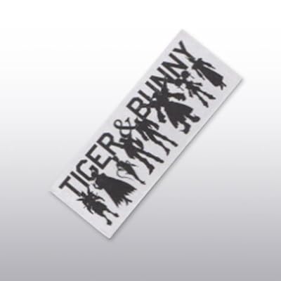  一番くじ TIGER & BUNNY F賞 フェイスタオル ヒーローシルエット 全員ver. 単品