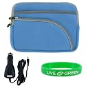 ASUS Eee PC 1000 10-Inch Netbook Sleeve Case and Car Charger