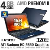 Gateway NV53A36u 15.6 Laptop Computer Blue
