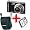 Panasonic TZ6 Black Digital Camera 10MP 12xZoom +Soft Case +2GB SD Bundle
