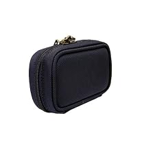 CaseCrown Double Memory Foam Classic Case and TSA Approved Combination Lock - Navy Blue for Optoma EP-PK-101 PICO Pocket Projector