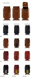 Beyza iPhone 3G RoadLine Flap Leather Case - Red