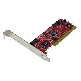 Click here to buy Sabrent SBT-SRD2 Silicon Image Serial ATA 2-Port RAID PCI Controller Host Card Adapter.