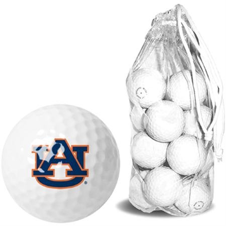 Auburn University Tigers Au Ncaa Clear Pack 15 Golf Balls