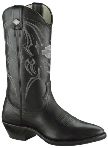 Harley Davidson BANDERA men's D91298 Cowboy Boots - Size 7 thru 13 WIDE WIDTH (99 Volts,Shoes,Mens Shoes,Boots,Motorcycle)