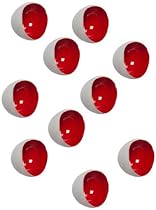 Hot Sale Gold Leaf Design Group Indoor/Outdoor Wall Play, Red Seed, Set of 10