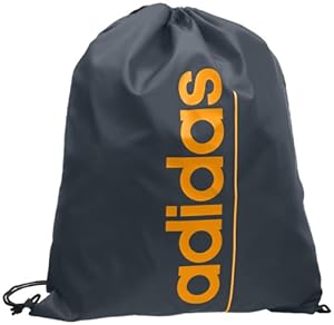 Adidas Linear ESS GB - Mochila, color negro / naranja, talla única