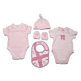 from London 2012 London 2012 Olympics Babies Gift Set for 0 - 3 Months (Pack of 5, Pale Pink) (Model CWI-43799-0P)