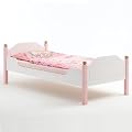 Einzelbett, Kinderbett ISABELLA, Kiefer massiv
