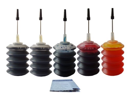 ND TM Brand Refill ink kit for Canon PG-240 XL PG-30 40 50 210 CL-241 XL CL-31 41 51 211 XK: MG2120 MG3120 MG4120 5x30ML(2 bottle Black).The item with ND logo. On Sale